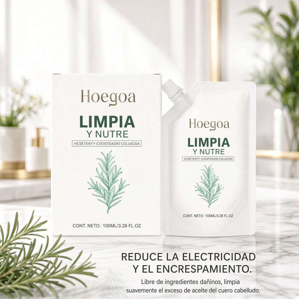 Champú de Romero y Aminoácidos